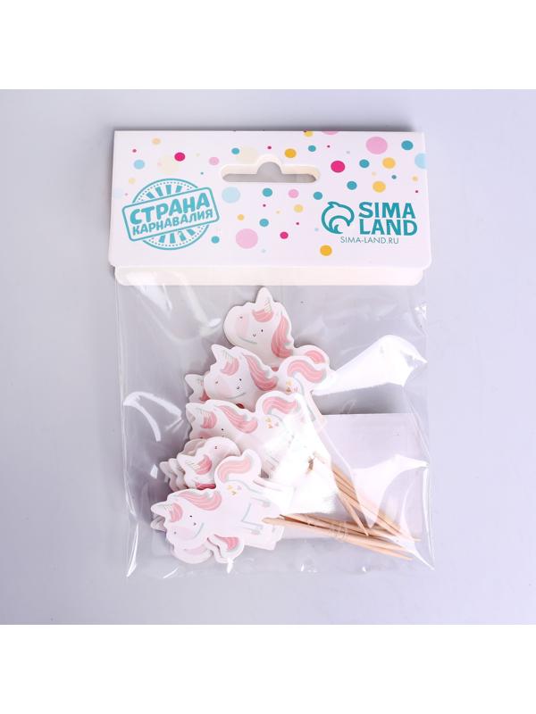 Шпажки «Единорог», набор - 12 шт.