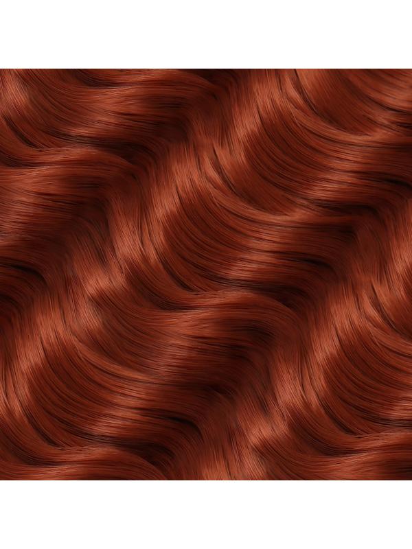 МЕРИДА Афролоконы, 60 см, 270 гр, цвет рыжий HKB350 (Ариэль)