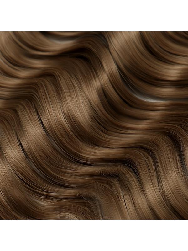 МЕРИДА Афролоконы, 60 см, 270 гр, цвет тёмно-русый/светло-русый HKB18Т/16 (Ариэль)