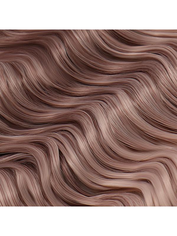 МЕРИДА Афролоконы, 60 см, 270 гр, цвет тёмно-русый/бежевый HKBТ1612/Т1310 (Ариэль)