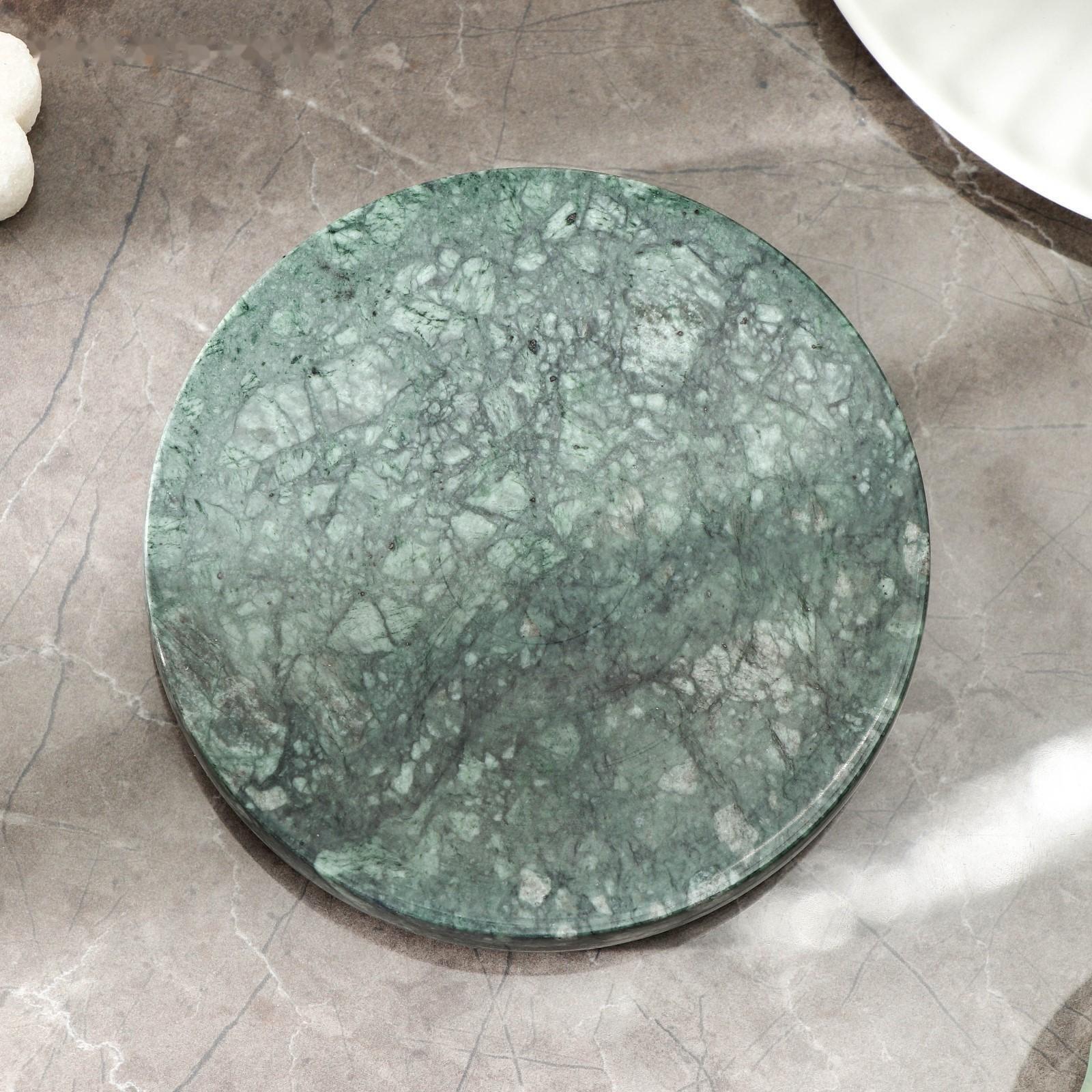 Подставка для горячего Magistro Granite, d=10 см, из мрамора