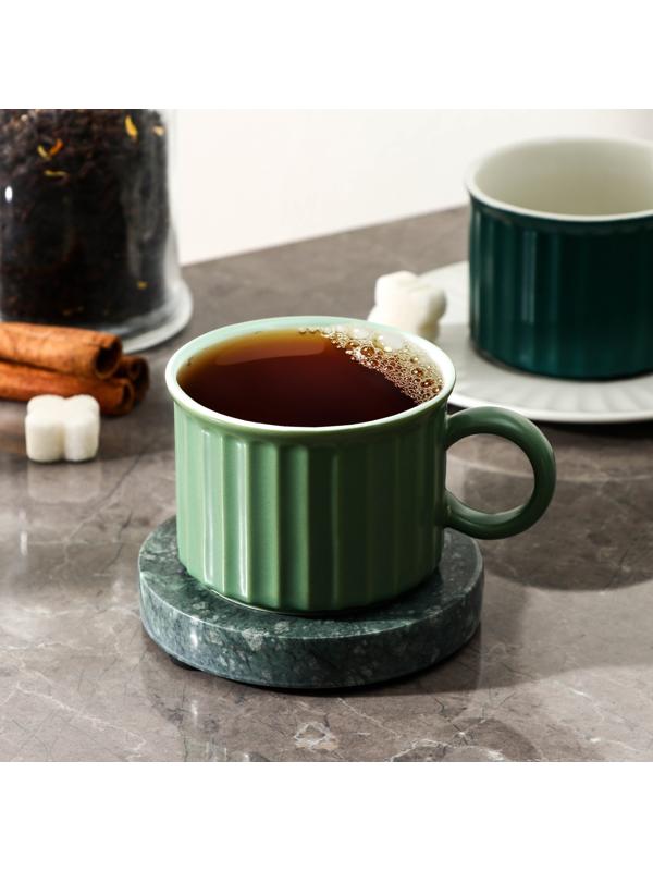 Подставка для горячего Magistro Granite, d=10 см, из мрамора