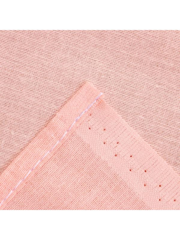 Простыня Этель 150х220 см, цвет розовый, поплин, 100 % хлопок