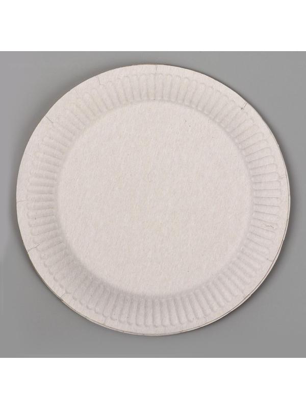 Тарелка бумажная «Сомелье», набор 6 шт, 18 см