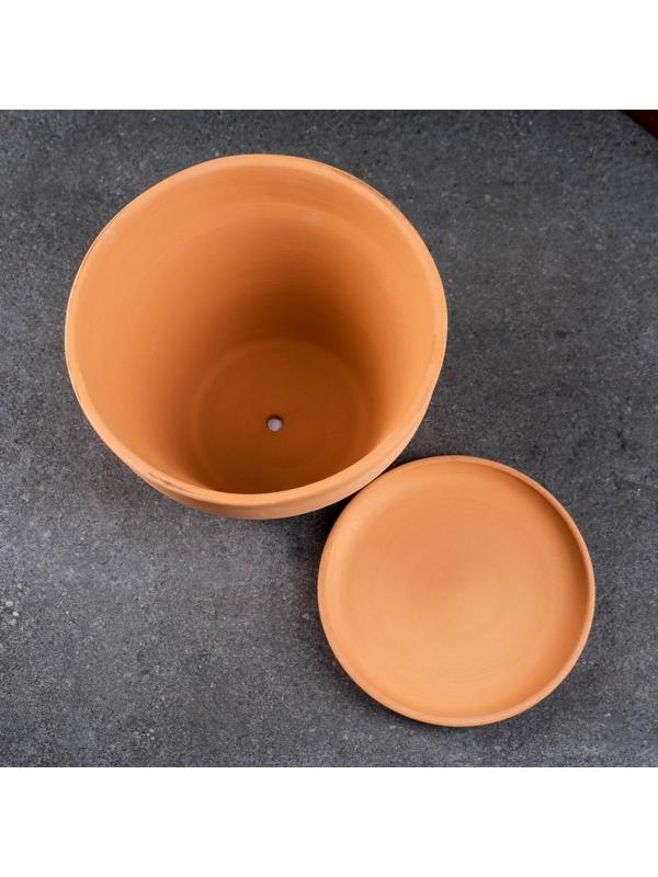 Горшок цветочный h16, d18, 2л, терракот