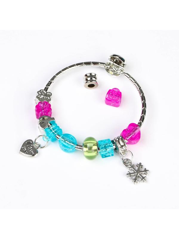 Набор для творчества с шармами «Создай украшения» сделай сам свое украшение, Холодное сердце