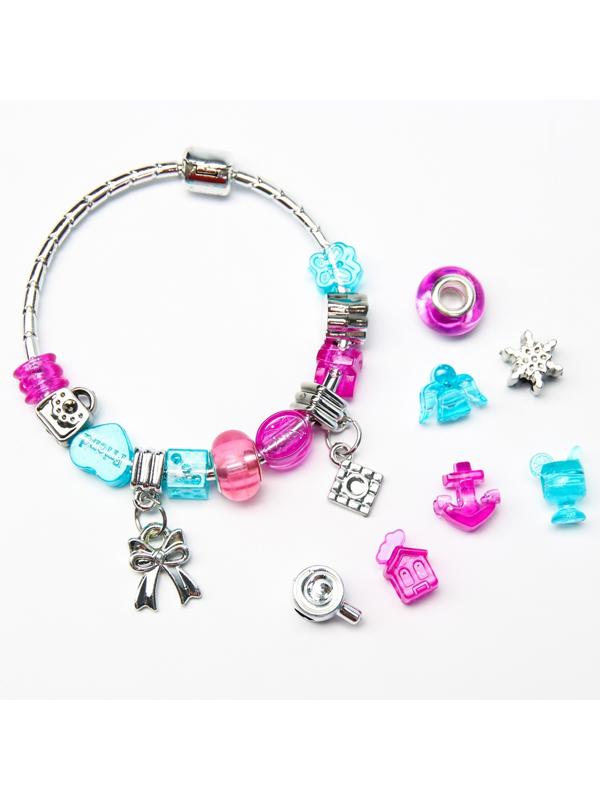 Набор для творчества с шармами «Создай украшения» сделай сам свое украшение, Холодное сердце