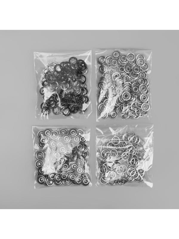 Кнопка рубашечная, d = 9,5 мм, цвет чёрный