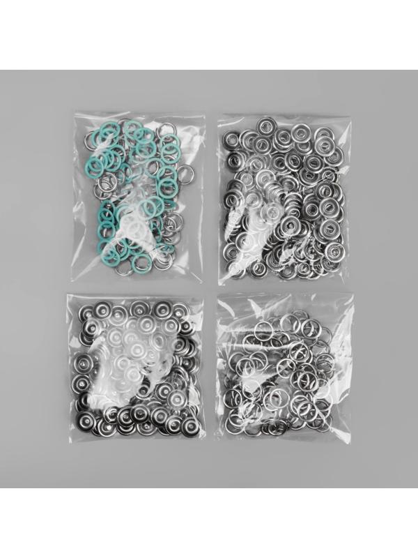 Кнопка рубашечная, d = 9,5 мм, цвет мятный