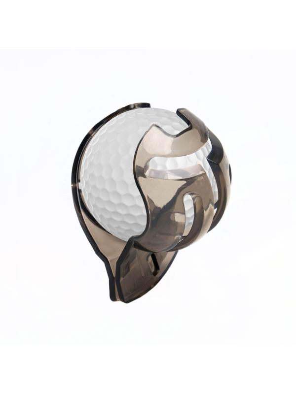 Маркер для гольф-мяча, 4 х 6 х 2.2 см, черный