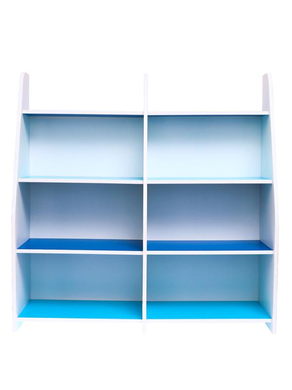 Стеллаж с сужением «Тачки», три полки