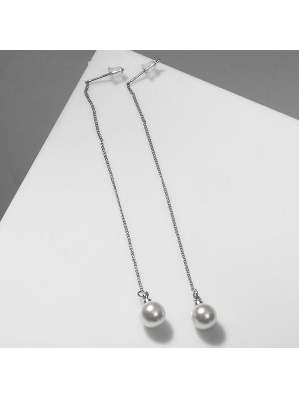 Серьги с жемчугом 