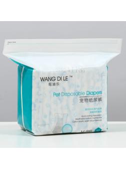 Подгузники для домашних животных, размер M, для мальчиков, 12 шт/уп