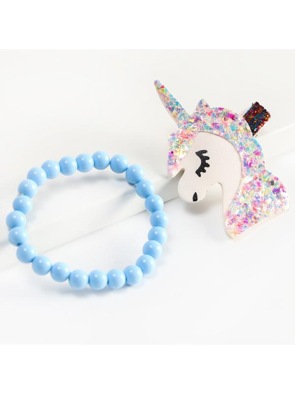 Набор аксессуаров: заколка и браслет 