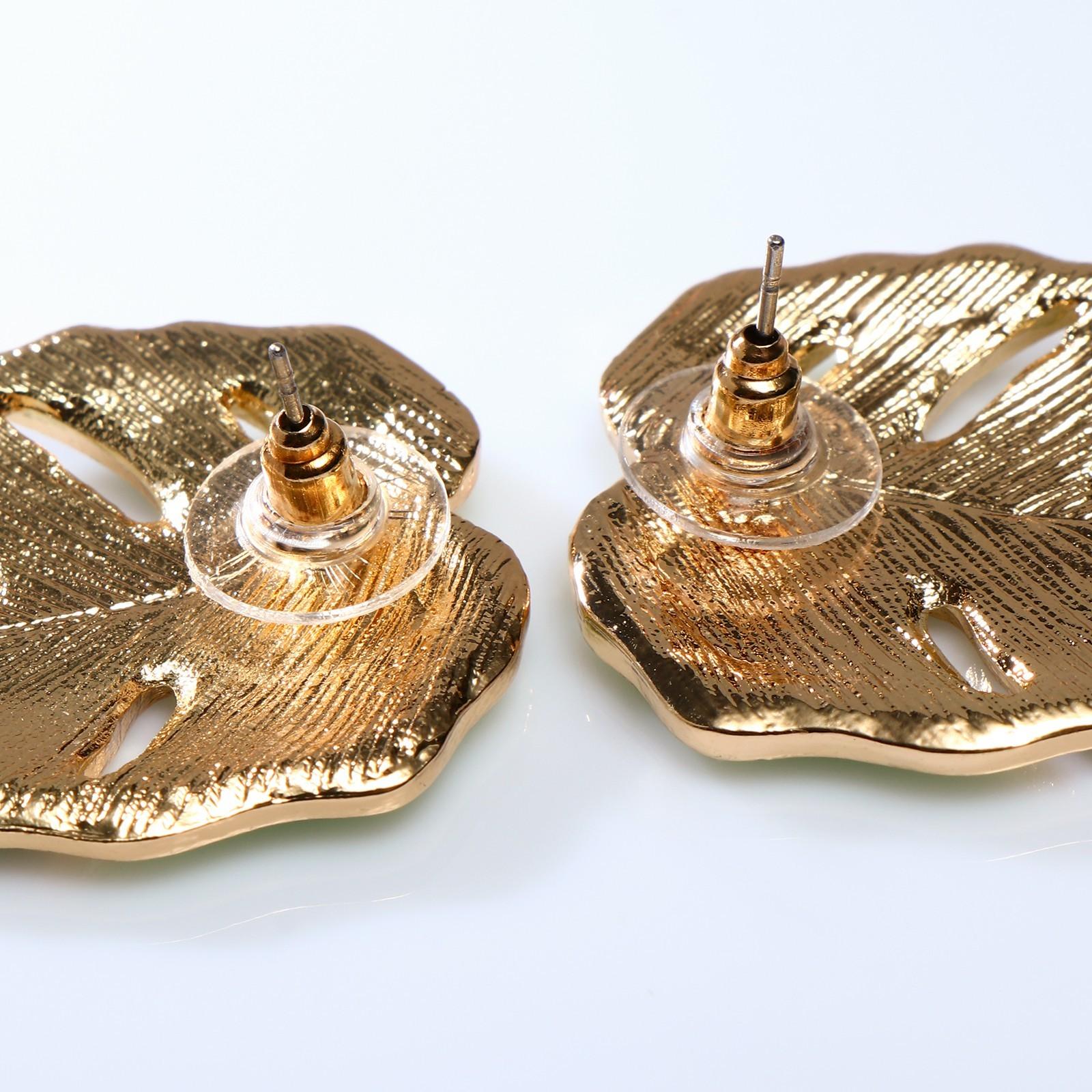 Серьги эмаль 