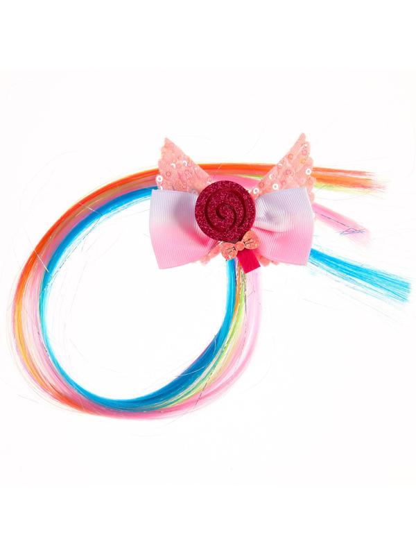 Прядь для волос МИКС  мороженка, пироженка, леденец, WINX   МИКС