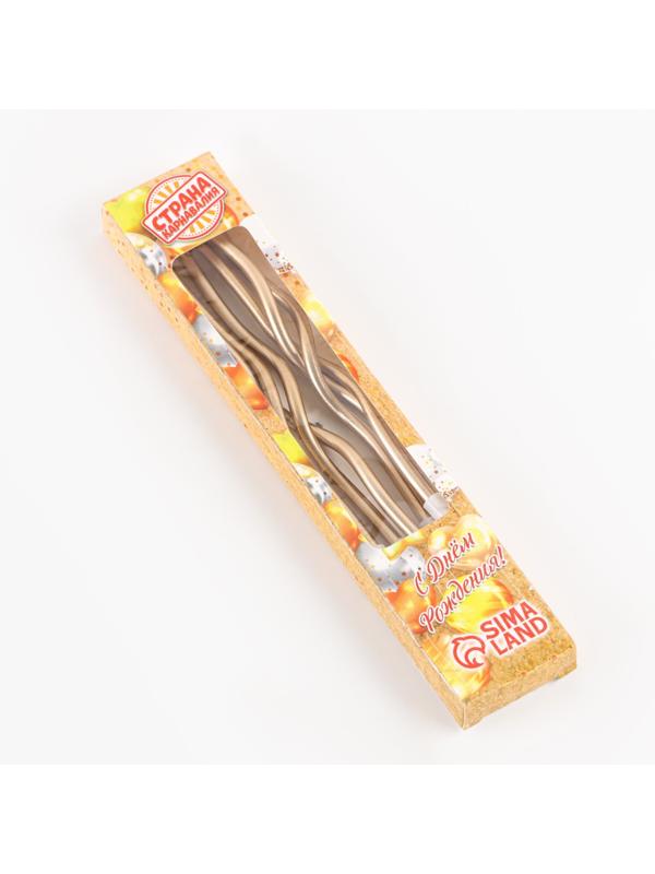 Свечи для торта витые 