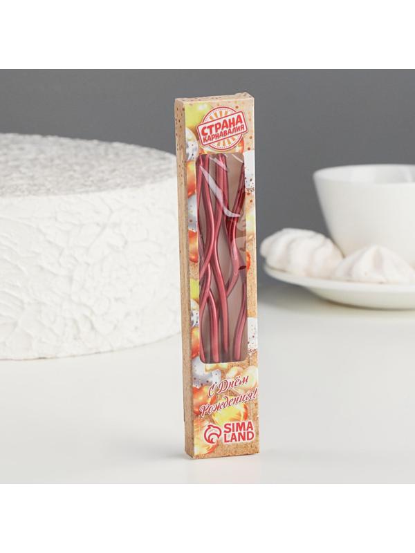 Свечи для торта витые 