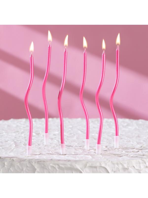 Свечи для торта витые 