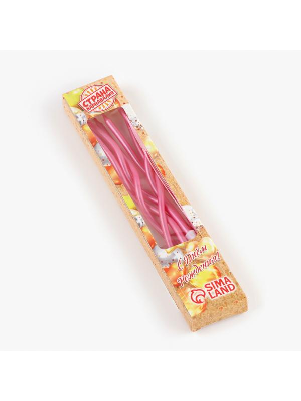 Свечи для торта витые 