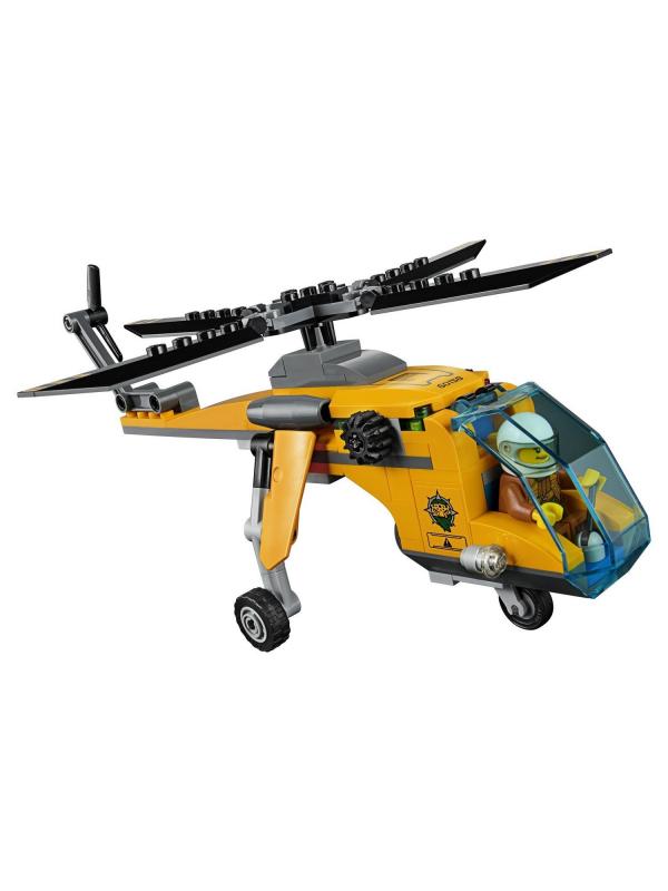 Конструктор Lp «Грузовой вертолёт исследователей джунглей» 02080 (City 60158) / 215 деталей