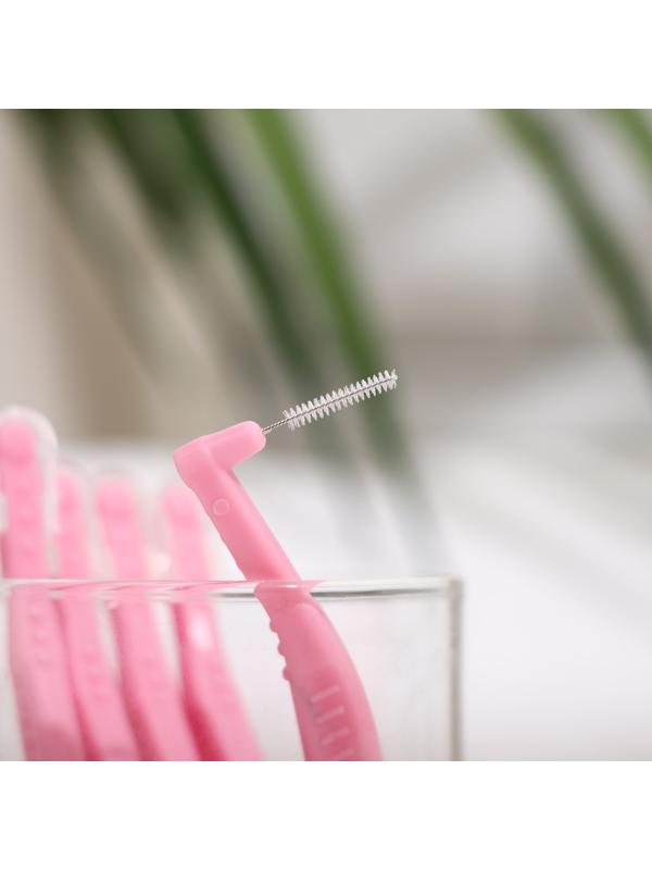 Ершики для брекетов и зубов, набор 20 шт., 0.6 мм