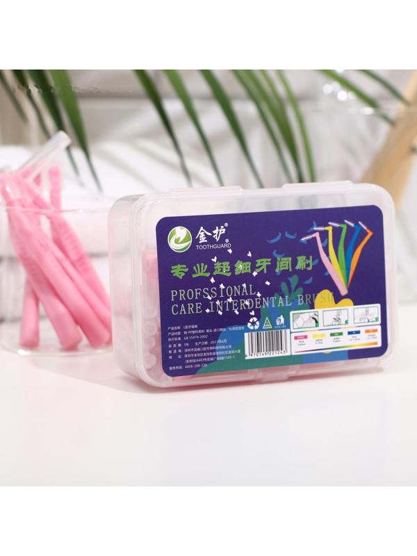 Ершики для брекетов и зубов, набор 20 шт., 0.6 мм