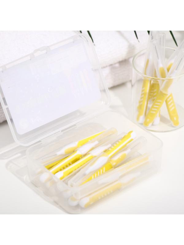 Ершики для брекетов и зубов, набор 20 шт., 1.0 - 1.2 мм