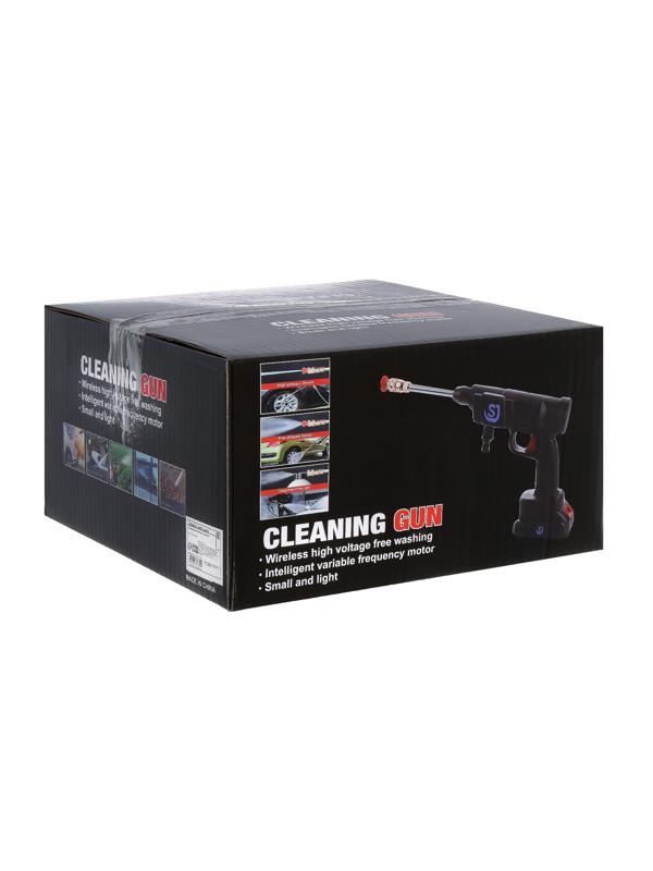 Минимойка автомобильная, беспроводная, 18 В, 5000 mAh, 30 бар, шланг 5 м