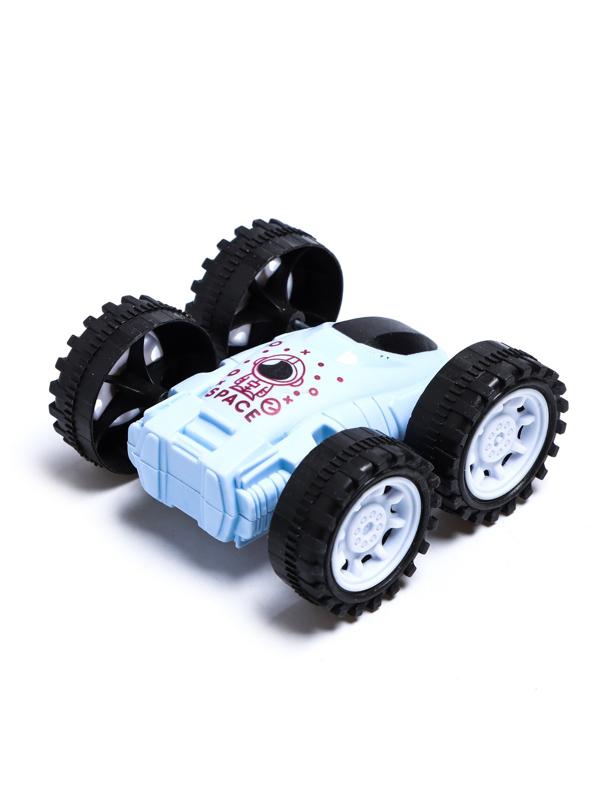 Перевёртыш инерционный «Машинка-перевертыш», цвет голубой