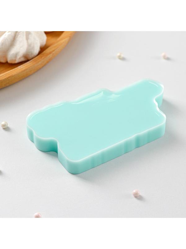 Силиконовая форма «Звёзды сияют ярче, если вместе», 10×5,2×1 см, цвет бирюзовый