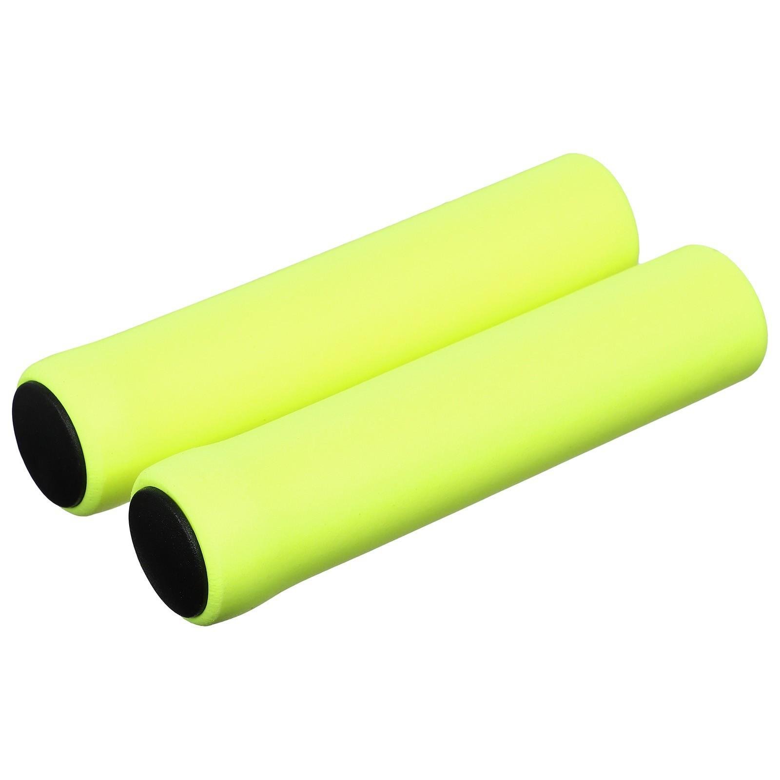 Грипсы 130 мм, Dream Bike, силиконовые, посадочный диаметр 22,2 мм, цвет жёлтый