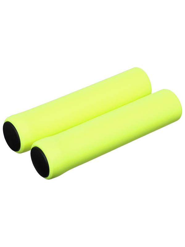 Грипсы 130 мм, Dream Bike, силиконовые, посадочный диаметр 22,2 мм, цвет жёлтый