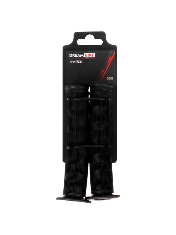 Грипсы 130 мм, Dream Bike, посадочный диаметр 22,2 мм, цвет чёрный