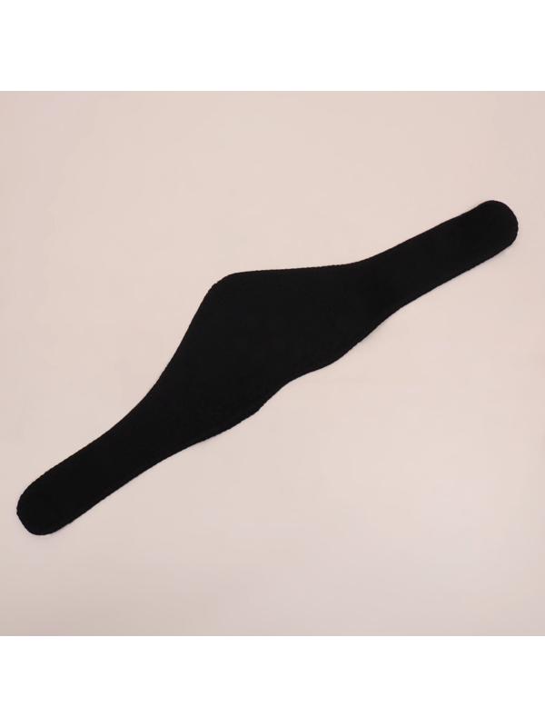 Турмалиновая накладка на шею, 5 магнитов, на липучке, цвет чёрный