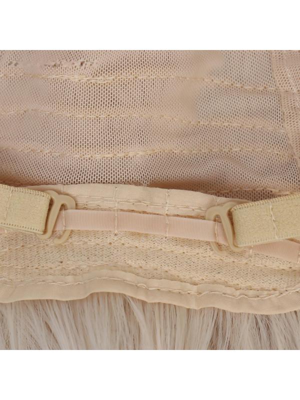 Парик искусственный, имитация кожи, 60 см, 160 гр, цвет русый/блонд(#SHT8/SHT60A)