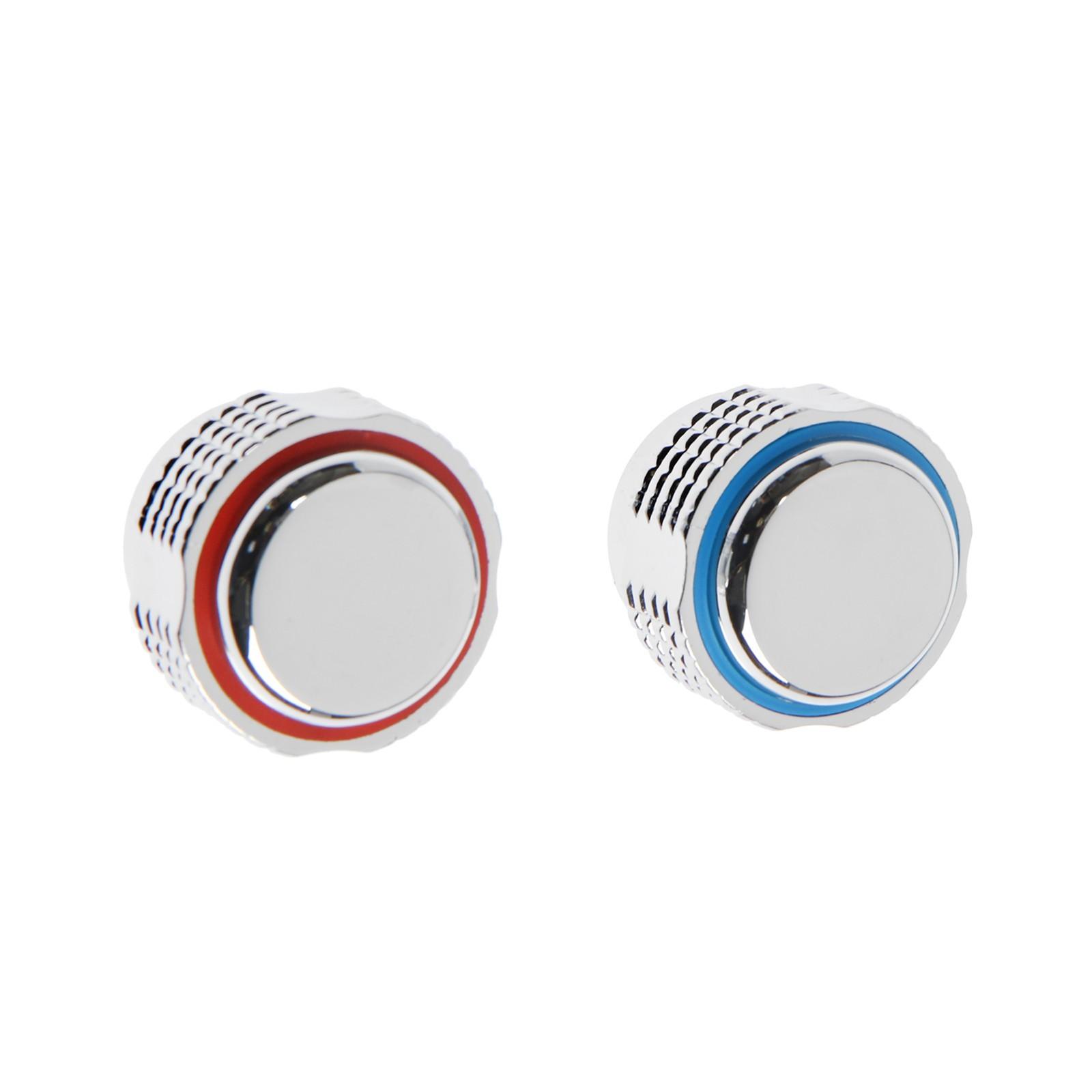 Ручка на смеситель ZEIN Z004, для кран-букс со штоком под квадрат, пластик, цвет хром