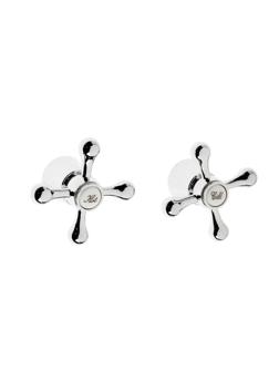 Ручка на смеситель ZEIN Z101, для кран-букс со штоком на 20 шлицов, цинк, цвет хром