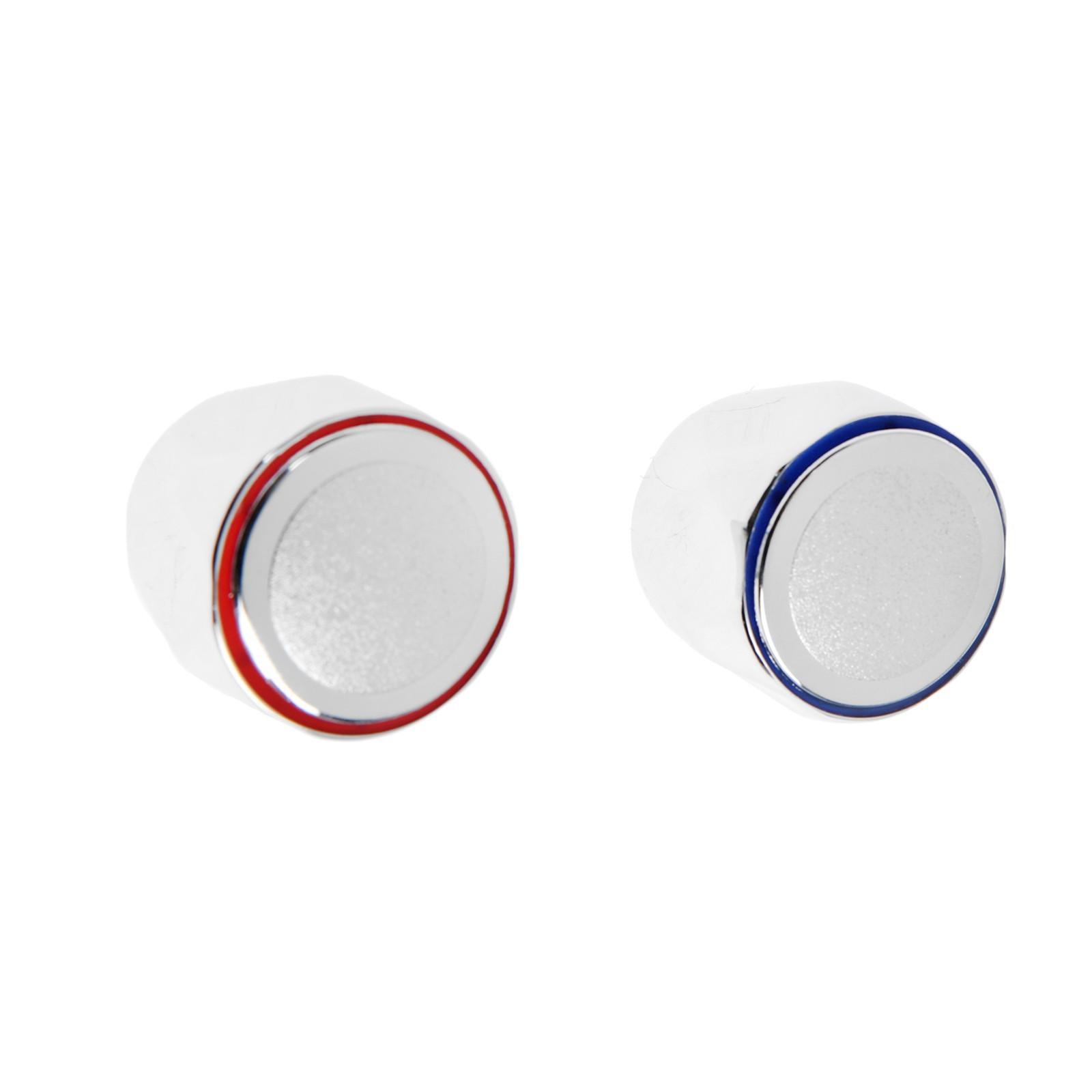 Ручка на смеситель ZEIN Z102, для кран-букс со штоком на 20 шлицов, цинк, цвет хром