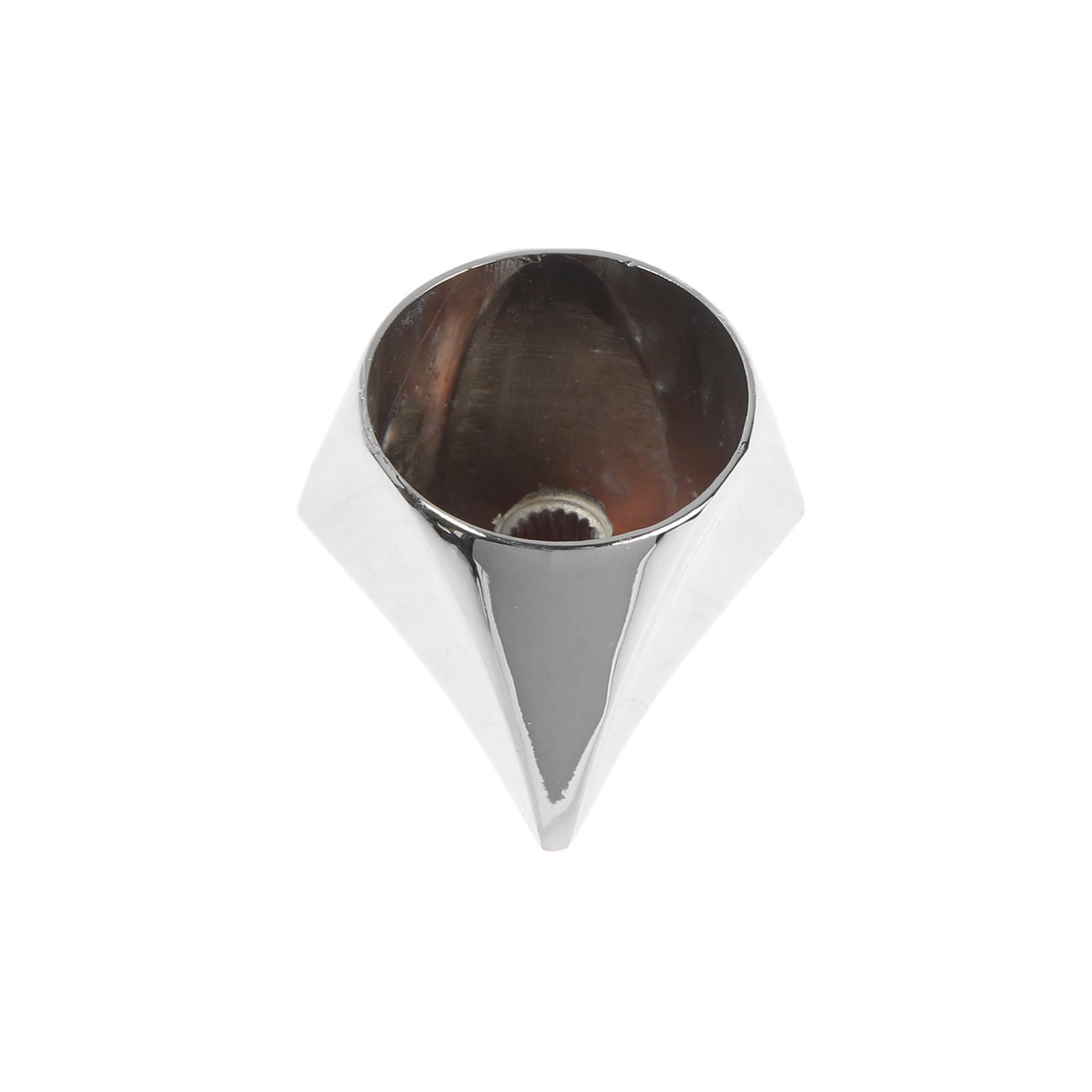 Ручка на смеситель ZEIN Z103, для кран-букс со штоком на 20 шлицов, цинк, цвет хром