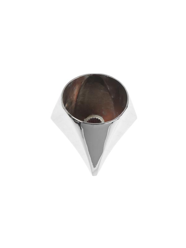 Ручка на смеситель ZEIN Z103, для кран-букс со штоком на 20 шлицов, цинк, цвет хром