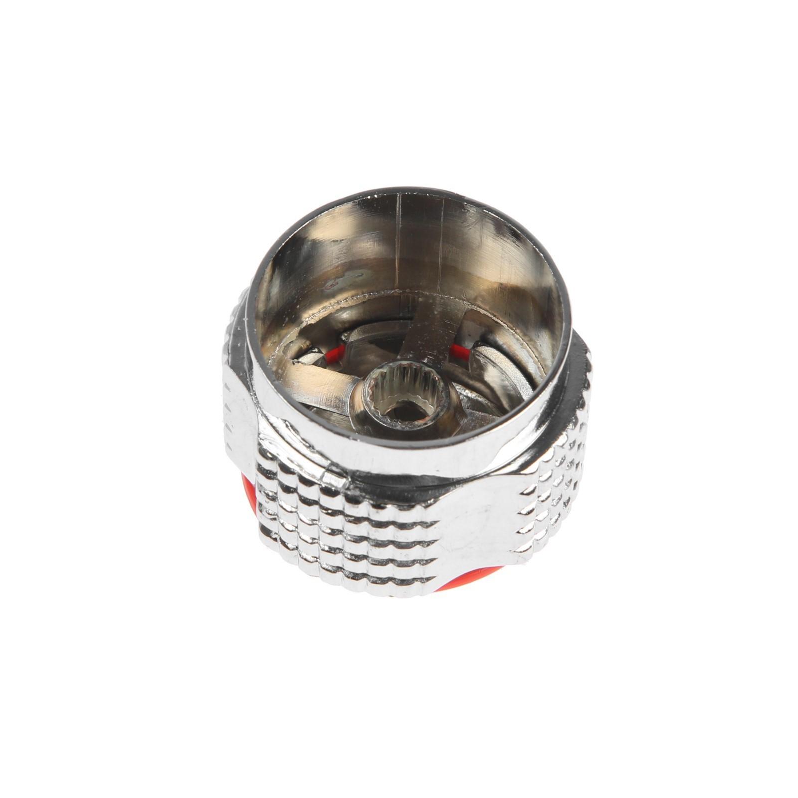 Ручка на смеситель ZEIN Z104, для кран-букс со штоком на 20 шлицов, цинк, цвет хром