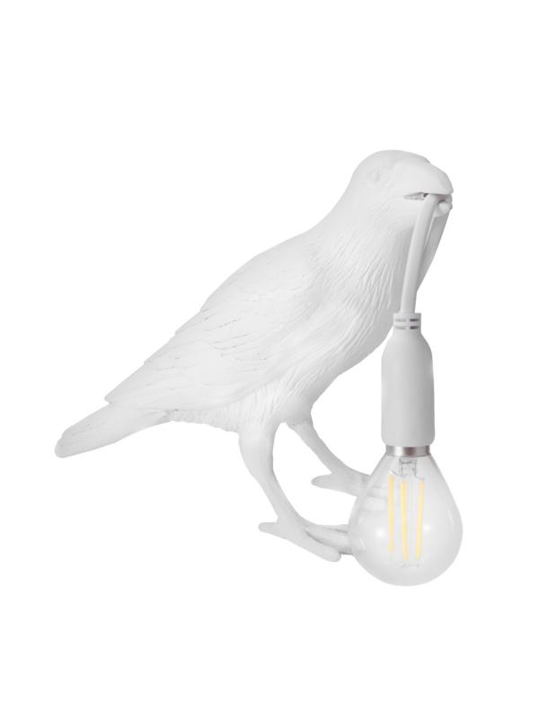 Настольная лампа 16766/1WT E14 40Вт белый 29,5х12х18 см