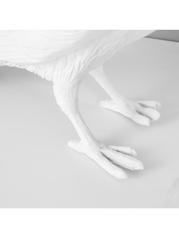 Настольная лампа 16766/1WT E14 40Вт белый 29,5х12х18 см