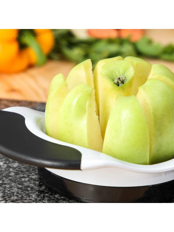 Овощерезка для фруктовой нарезки Magistro Vegan pro, 18,5×12×4 см, цвет чёрно-белый