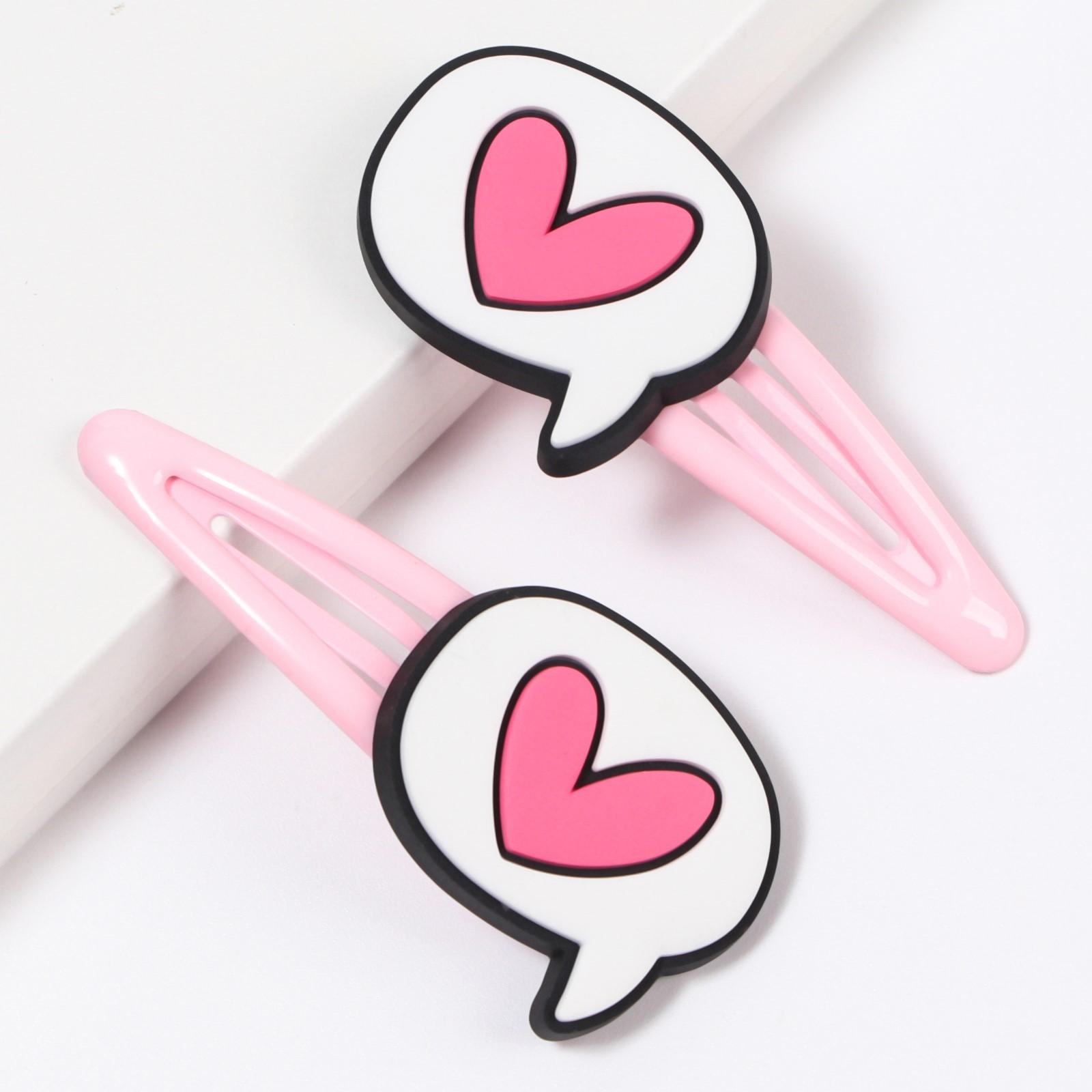 Набор заколок 2 шт, Минни Маус и Единорог