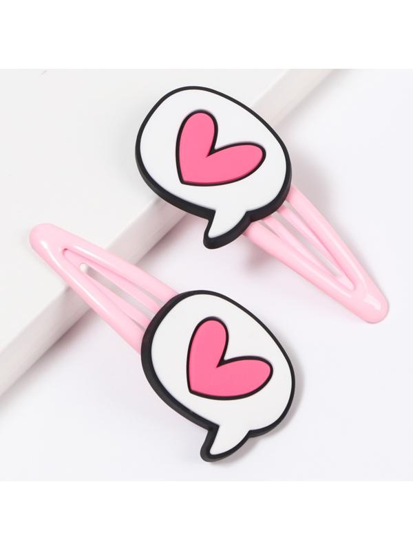 Набор заколок 2 шт, Минни Маус и Единорог