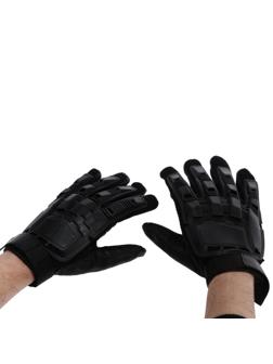 Перчатки мотоциклетные с защитными вставками, размер L