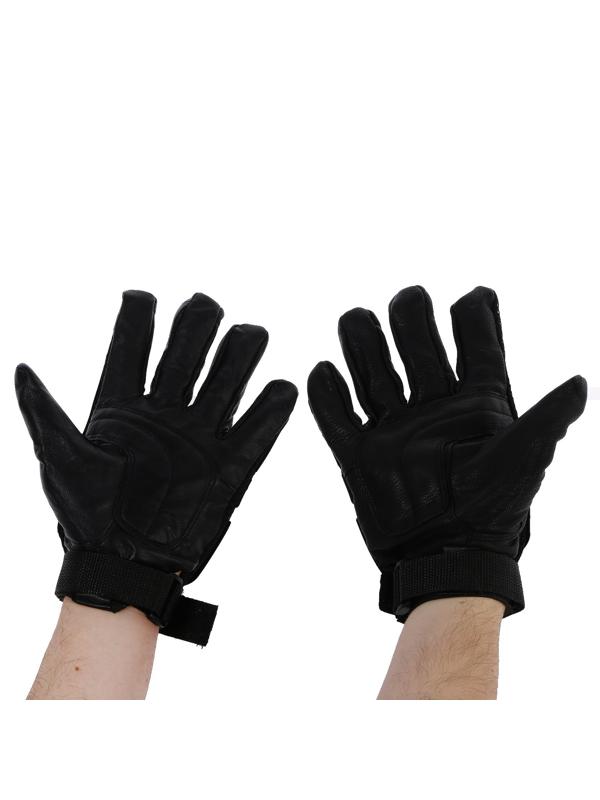 Перчатки мотоциклетные с защитными вставками, размер L