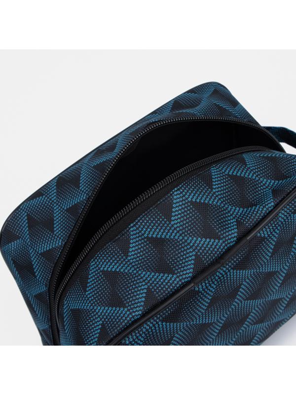 Косметичка на молнии, цвет тёмно-синий